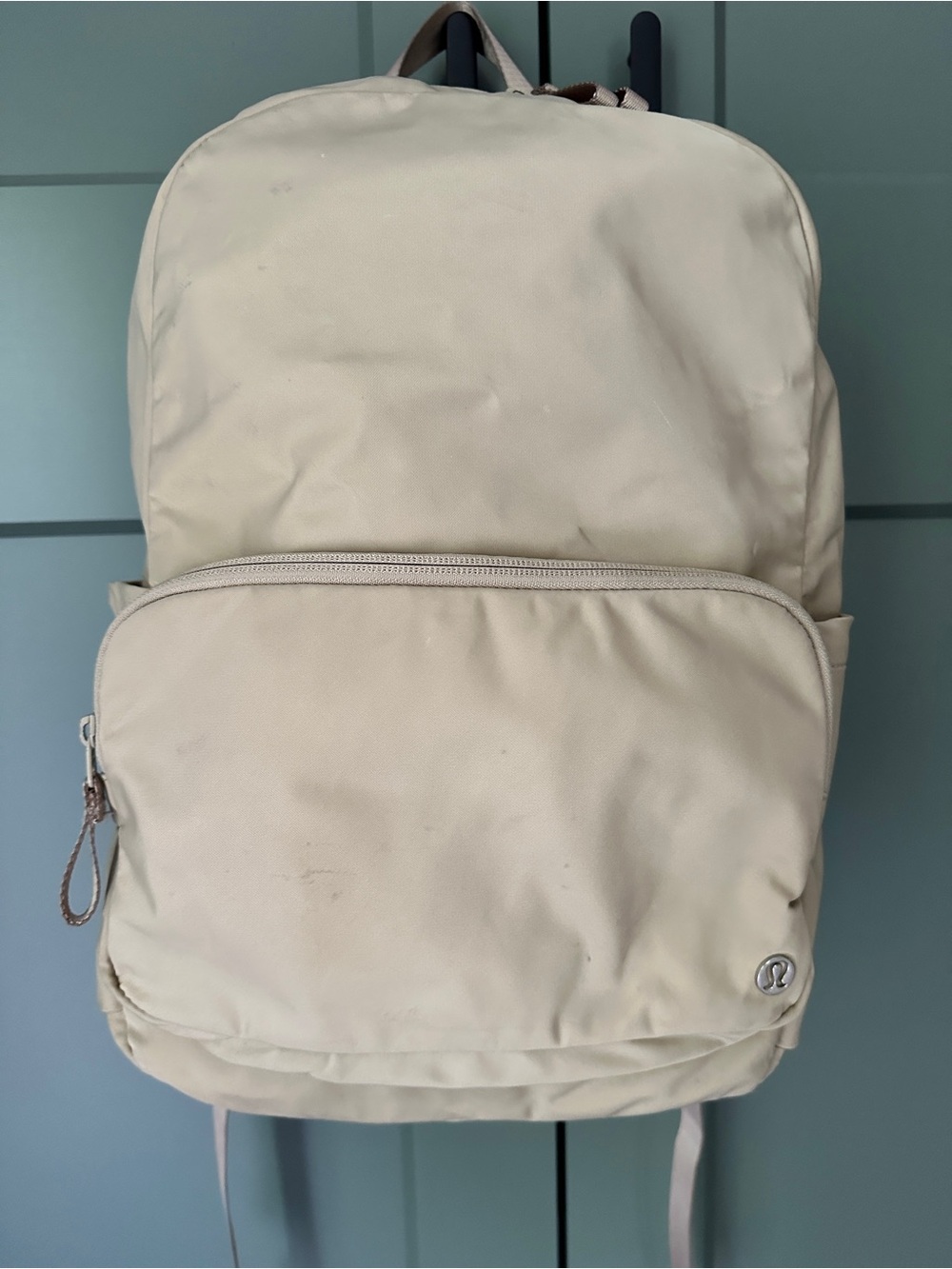 lululemon athletica Tan Everyday Backpack with Front Zip Pocket